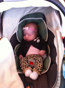 First of many shopping trips with Mommy!