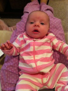 Sweet, happy little girl