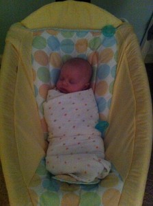 Such a sweet sleepy face.