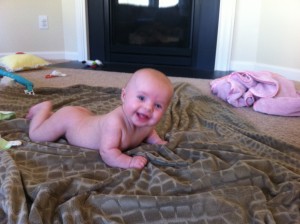 She prefers to be naked!