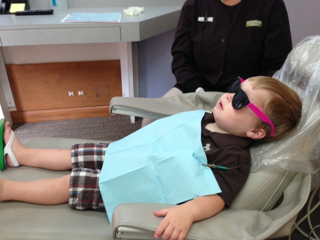 First trip to the dentist.