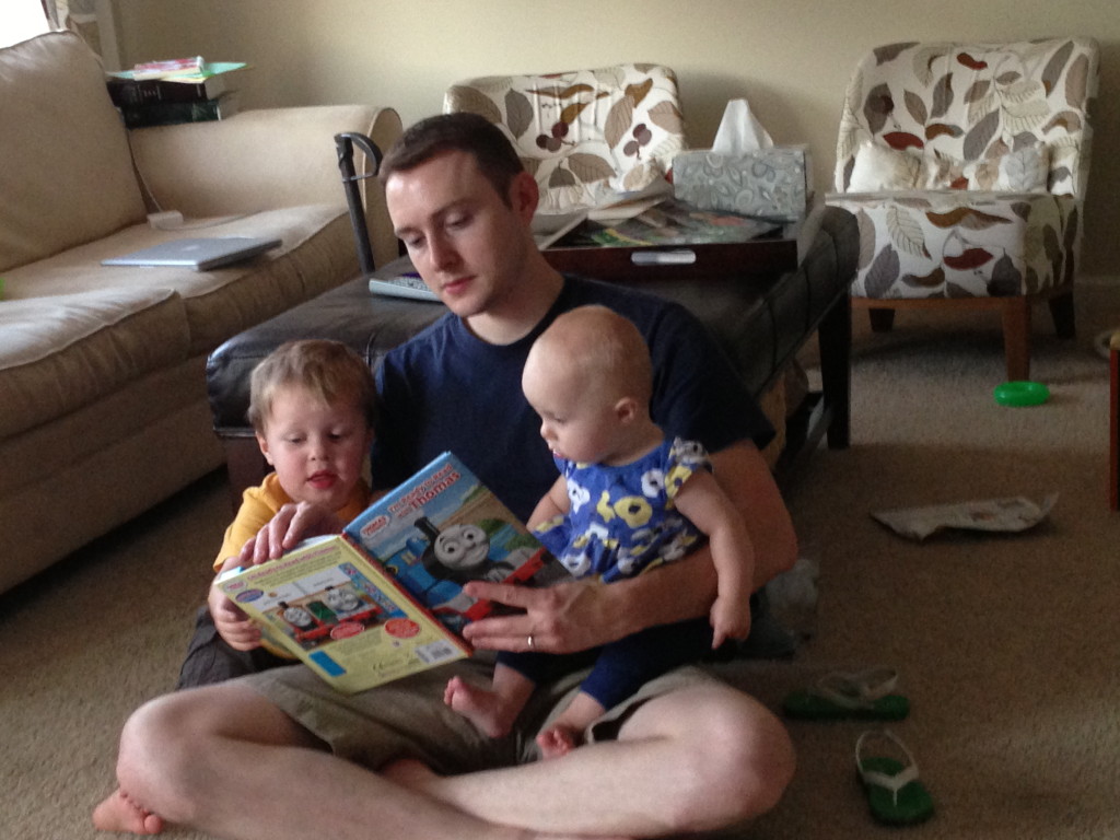 Reading with Daddy