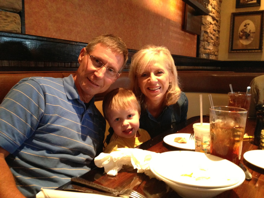 Lunch with Mimi & Papa