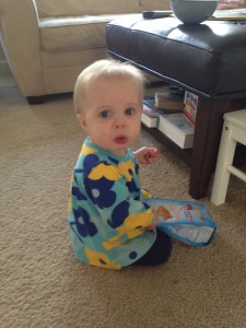 Guilty.  Caught sneaking goldfish out of the pantry.