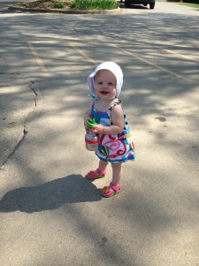 Sweet girl at the park.